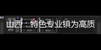 山西：特色专业镇为高质量发展注入新动能